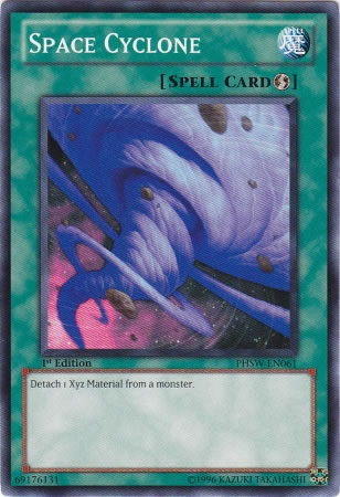 Yu-Gi-Oh Card: Space Cyclone