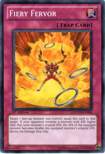 Yu-Gi-Oh Card: Fiery Fervor