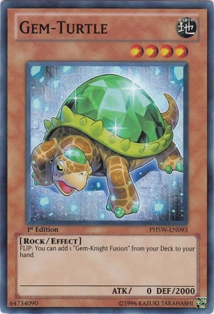 Yu-Gi-Oh Card: Gem-Turtle