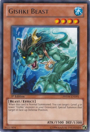 Yu-Gi-Oh Card: Gishki Beast