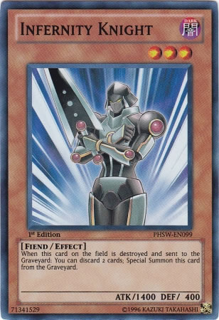 Yu-Gi-Oh Card: Infernity Knight