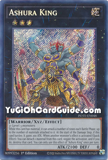 Yu-Gi-Oh Card: Ashura King
