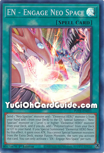 Yu-Gi-Oh Card: EN - Engage Neo Space
