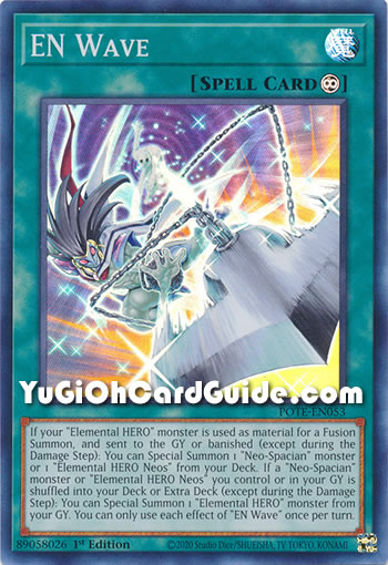 Yu-Gi-Oh Card: EN Wave