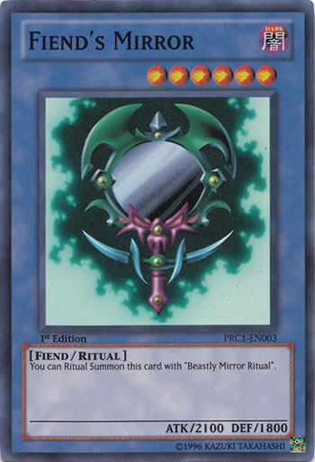 Yu-Gi-Oh Card: Fiend's Mirror