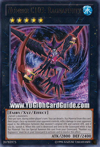 Yu-Gi-Oh Card: Number C103: Ragnafinity