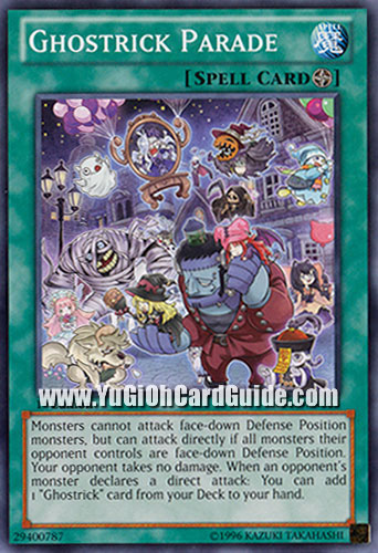 Yu-Gi-Oh Card: Ghostrick Parade