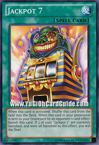 Yu-Gi-Oh Card: Jackpot 7