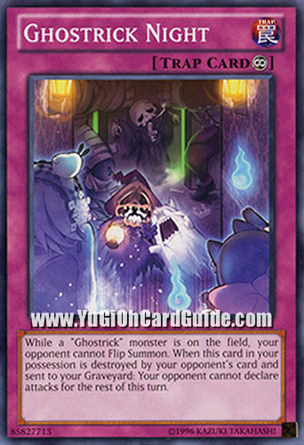Yu-Gi-Oh Card: Ghostrick Night