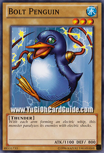 Yu-Gi-Oh Card: Bolt Penguin