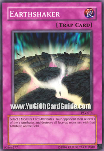 Yu-Gi-Oh Card: Earthshaker