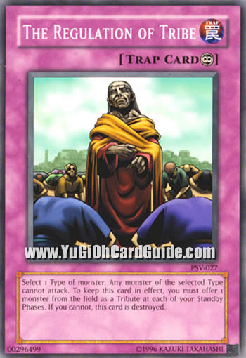 Yu-Gi-Oh Card: The Regulation of Tribe