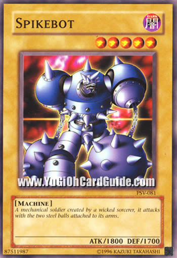 Yu-Gi-Oh Card: Spikebot