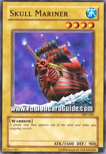 Yu-Gi-Oh Card: Skull Mariner