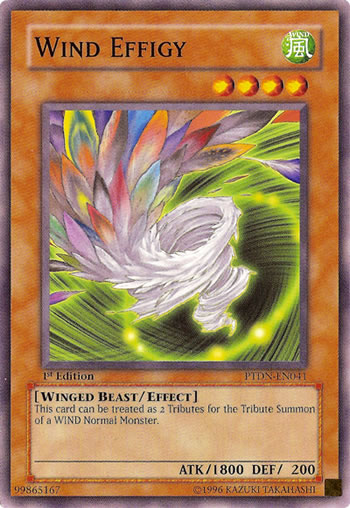Yu-Gi-Oh Card: Wind Effigy