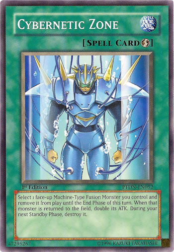 Yu-Gi-Oh Card: Cybernetic Zone