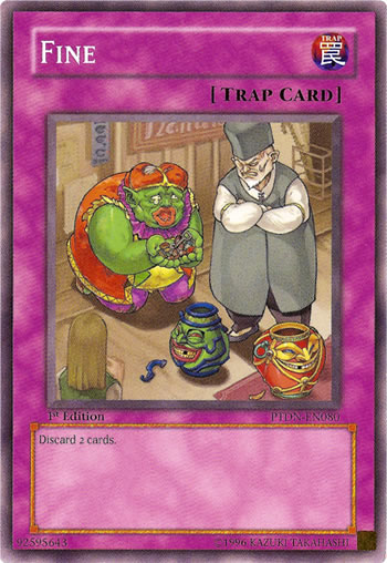Yu-Gi-Oh Card: Fine