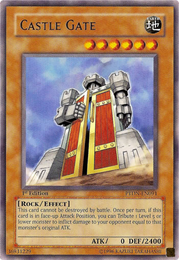 Yu-Gi-Oh Card: Castle Gate