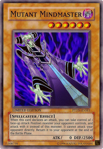 Yu-Gi-Oh Card: Mutant Mindmaster