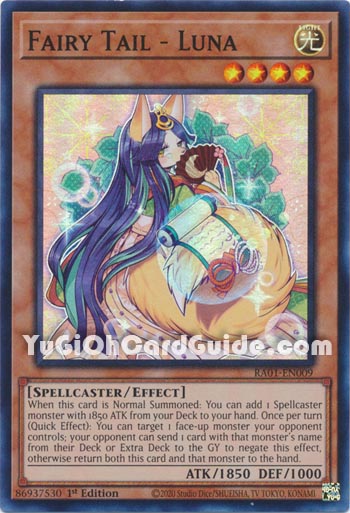 Yu-Gi-Oh Card: Fairy Tail - Luna