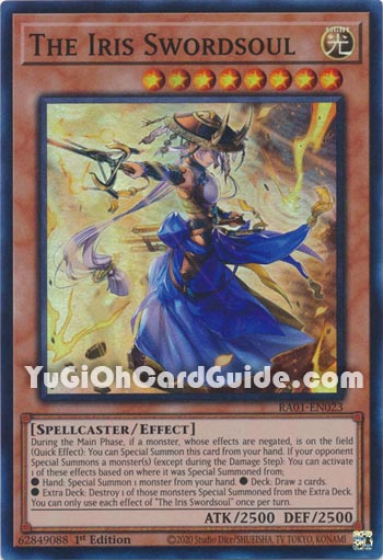 Yu-Gi-Oh Card: The Iris Swordsoul