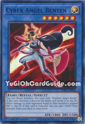 Yu-Gi-Oh Card: Cyber Angel Benten