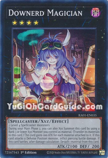 Yu-Gi-Oh Card: Downerd Magician