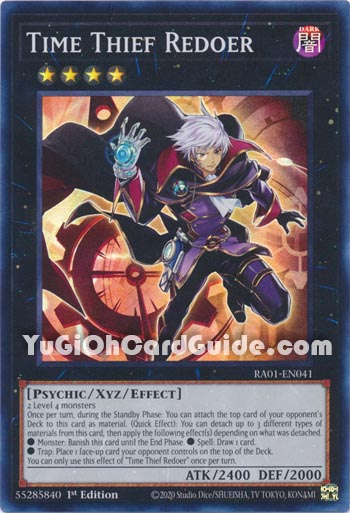 Yu-Gi-Oh Card: Time Thief Redoer