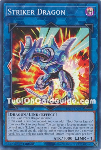Yu-Gi-Oh Card: Striker Dragon