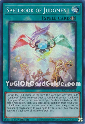Yu-Gi-Oh Card: Spellbook of Judgment