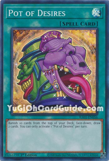 Yu-Gi-Oh Card: Pot of Desires