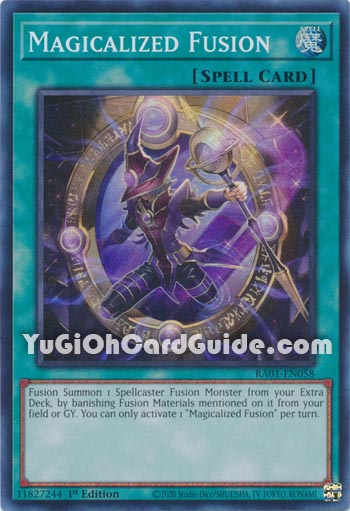 Yu-Gi-Oh Card: Magicalized Fusion