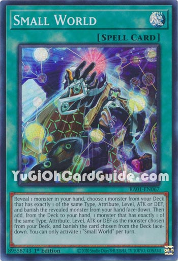 Yu-Gi-Oh Card: Small World