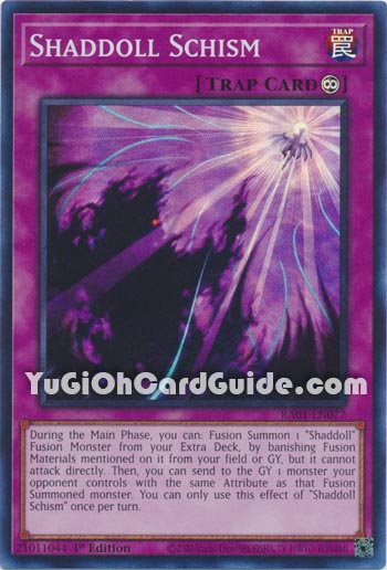 Yu-Gi-Oh Card: Shaddoll Schism