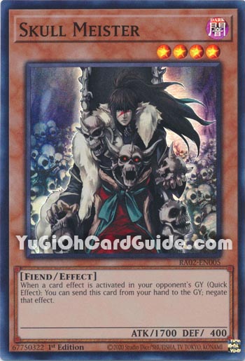 Yu-Gi-Oh Card: Skull Meister