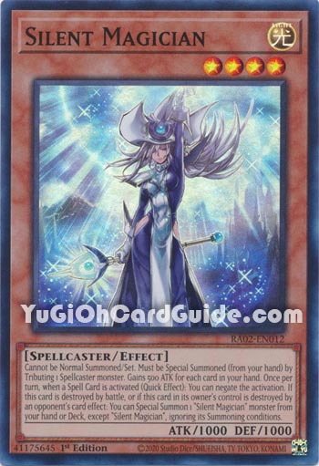 Yu-Gi-Oh Card: Silent Magician