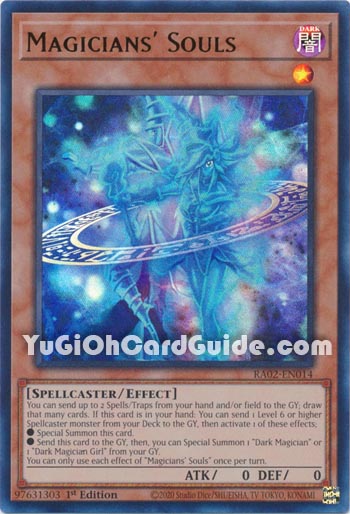 Yu-Gi-Oh Card: Magicians' Souls