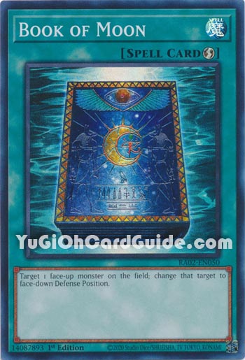 Yu-Gi-Oh Card: Book of Moon