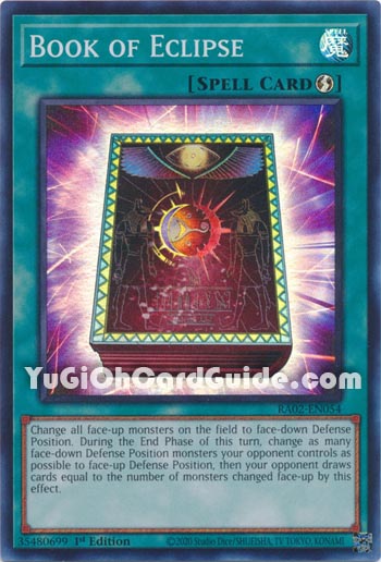 Yu-Gi-Oh Card: Book of Eclipse