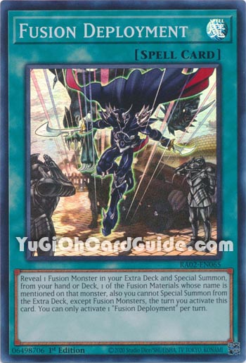 Yu-Gi-Oh Card: Fusion Deployment