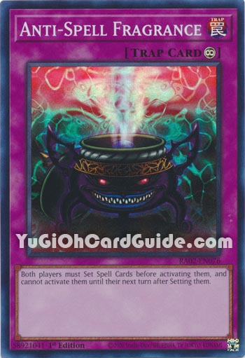 Yu-Gi-Oh Card: Anti-Spell Fragrance