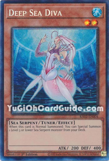 Yu-Gi-Oh Card: Deep Sea Diva