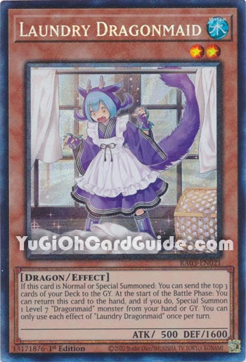 Yu-Gi-Oh Card: Laundry Dragonmaid