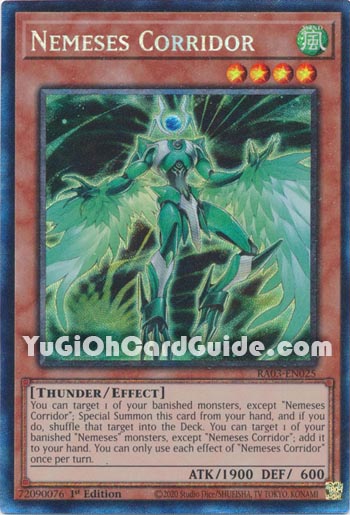 Yu-Gi-Oh Card: Nemeses Corridor