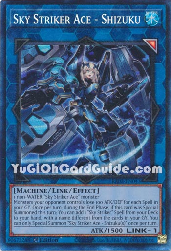 Yu-Gi-Oh Card: Sky Striker Ace - Shizuku