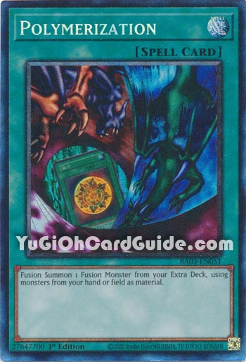 Yu-Gi-Oh Card: Polymerization (Fusion)