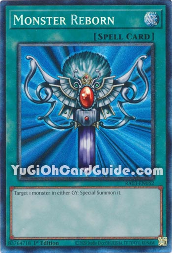 Yu-Gi-Oh Card: Monster Reborn