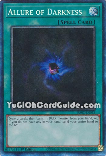 Yu-Gi-Oh Card: Allure of Darkness