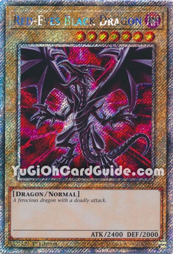 Yu-Gi-Oh Card: Red-Eyes Black Dragon