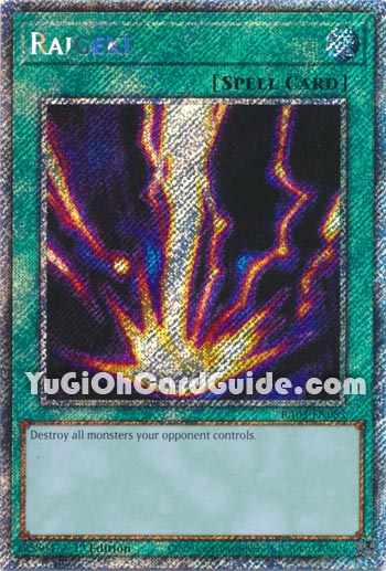 Yu-Gi-Oh Card: Raigeki